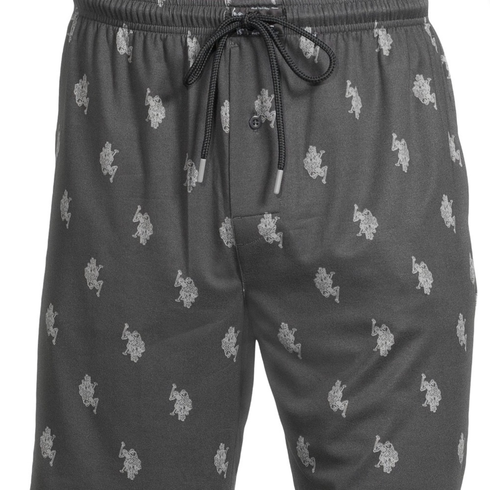 U.S. Polo Assn. Men's USPA 2 Pack Pajama Shorts - Picture 2 of 8